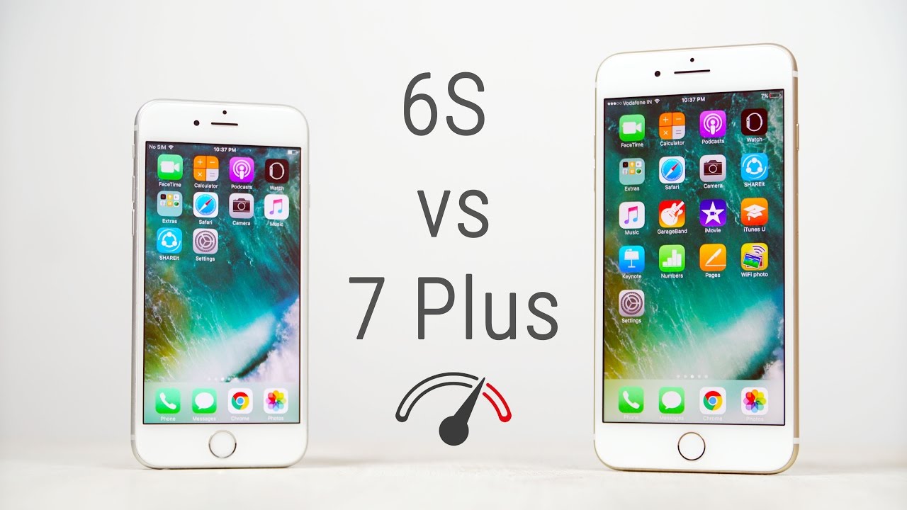 iPhone 6s vs iPhone 7 Plus Speedtest Comparison!