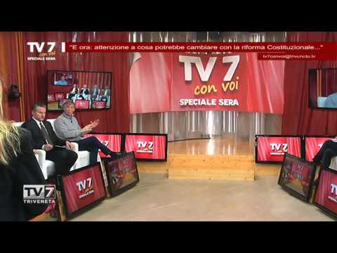 Tv7 con Voi Speciale Sera del 19/04/2016 - Cosa cambia con la riforma costituzionale? (1 di 6)