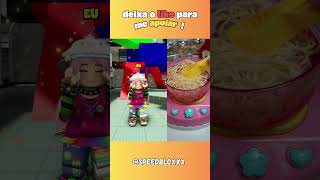 minha IRMÃ ME LARGOU no roblox! 😭 #roblox