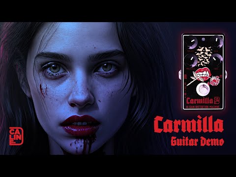 CALINE CP-515 CARMILLA DISTORTION PEDAL: GUITAR DEMO