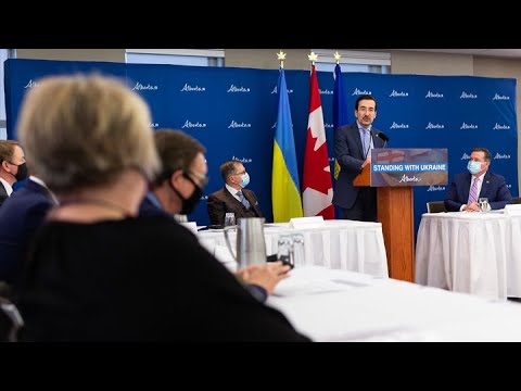 Alberta announces humanitarian support for Ukraine during crisis with Russia
