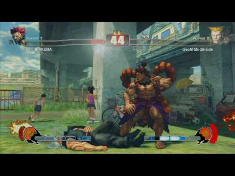 GeoM MoDInside(Guile) vs PIKACHUAKUMA (Akuma)(Set 02) 12