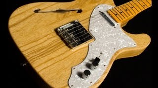 Video thumbnail for Fender American Vintage "Thin Skin" 1968 Telecaster Thinline  •  SN: LE01602 by Wildwood Guitars