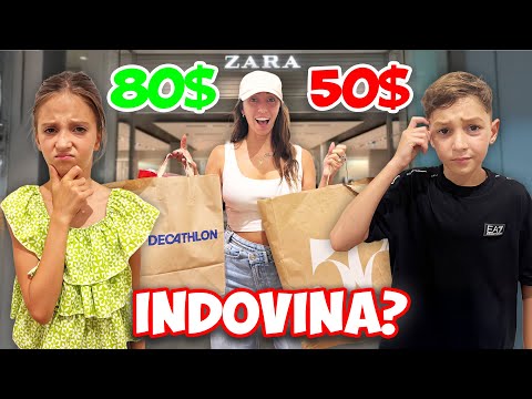 CHALLENGE VLOG, SE INDOVINI IL PREZZO TE LO COMPRO DA ZARA !