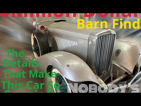 Million Dollar Barn Find! Video #2 1931 Duesenberg Model J - What details make this car so Special!