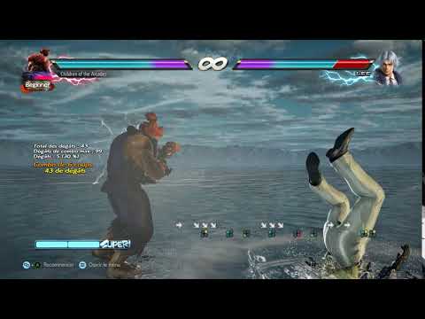 Tekken 7: Akuma 2 bars bnb 79 damage