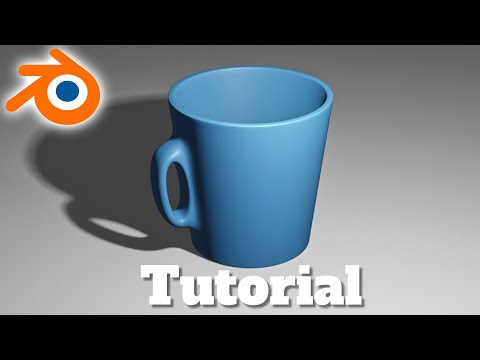 Tasse modellieren - für Anfänger | Blender Tutorial Deutsch
