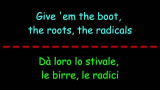 Rancid Roots Radicals Lyrics Eng-Ita