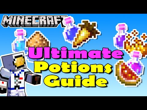Top 10 Potions! Minecraft How to Make Potions! Complete Potion Brewing Guide!
