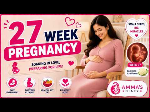 Week 27 Pregnancy | Last week of 2nd Trimester