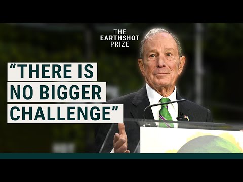 "Climate Change Is Our BIGGEST Challenge!" - Michael Bloomberg | @EarthshotPrize