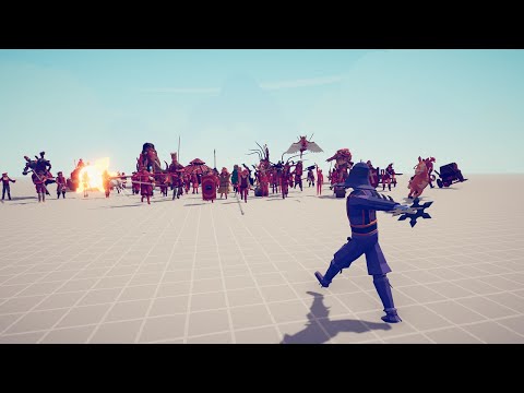 New Sensei vs EVERY FACTION｜Totally Accurate Battle Simulator TABS Beta