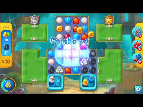 [FISHDOM Walkthrough] Level 7610 Super Hard (no audio)