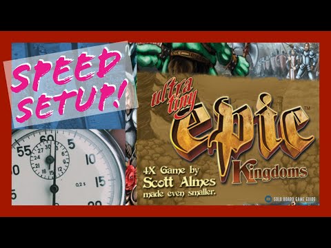 Set Up Tutorial : Ultra Tiny Epic Kingdoms Solo