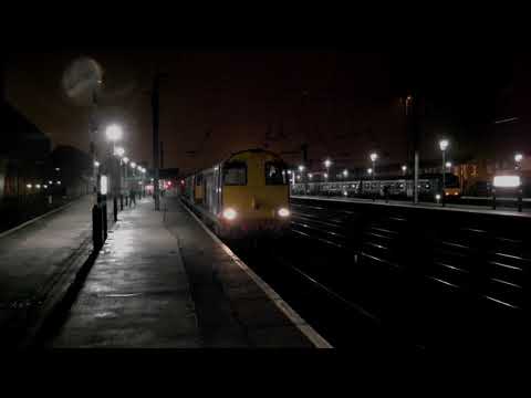 (HD) DRS Triple 20s on Engineers at Doncaster - 20305 + 20312 + 20303 30/1/14