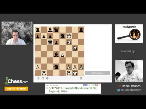 Your Daily Chess Puzzle: March 12th, 2015!