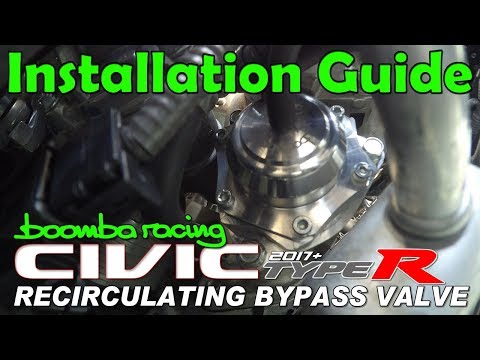 How to Install | Boomba Bypass Valve for '17+ Honda Civic Type-R