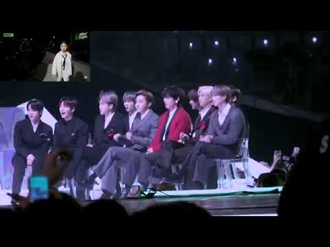 BTS reaction to Na haeun dance Male group on MMA 2019