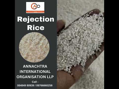 Sortex rejection rice - annachtra international organization...