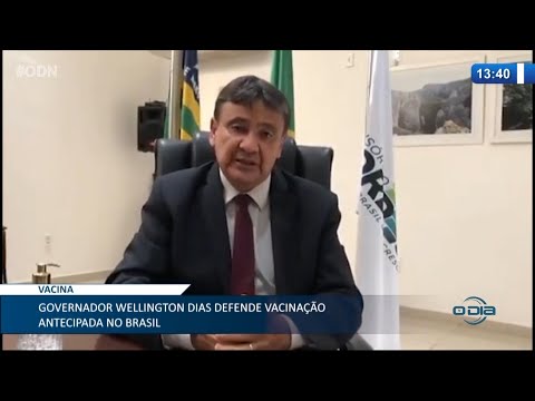 Wellington Dias fala sobre Plano de Vacinação brasileiro 04 12 2020