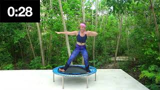 40 mins Rebounding (Trampoline) Yoga Full Body Circuit to support the Yoga Stops Yulin Campaign 2023