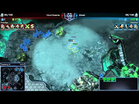 SC2 - Daily Masters - PvP - Zest vs Hurricane