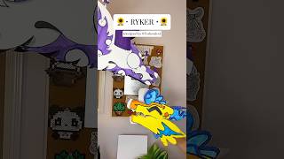 My Brother’s First Dragon! Please Meet… Ryker!!!🌻 #paperart #papercrafts #paperdragon #shorts #fyp