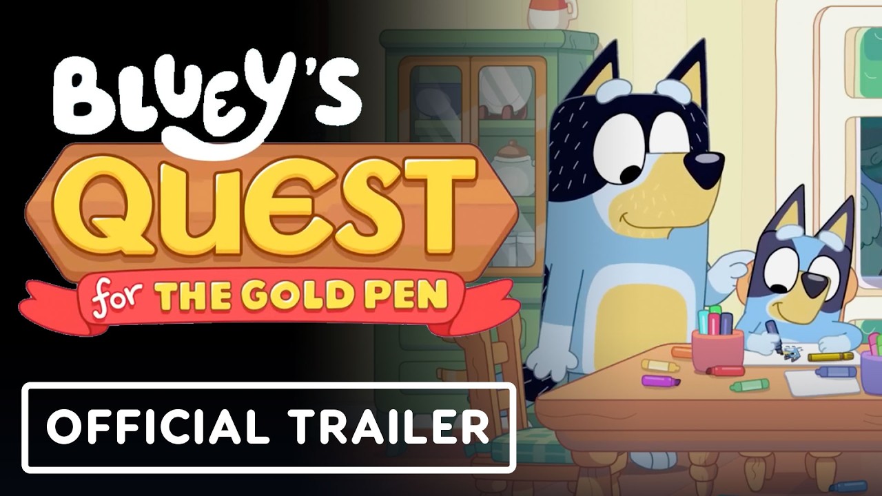 Bluey's Quest for the Gold Pen - Official Announcement Trailer