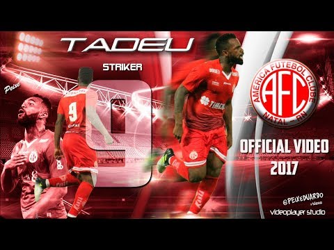 DVD atualizado do centroavante Tadeu - 2017