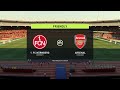 1. FC Nürnberg vs Arsenal (08/07/2022) Club Friendlies FIFA 22