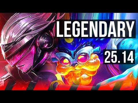 FIORA vs ORNN (TOP) | 13/0/2, 67% winrate, Legendary | KR Master | 25.14