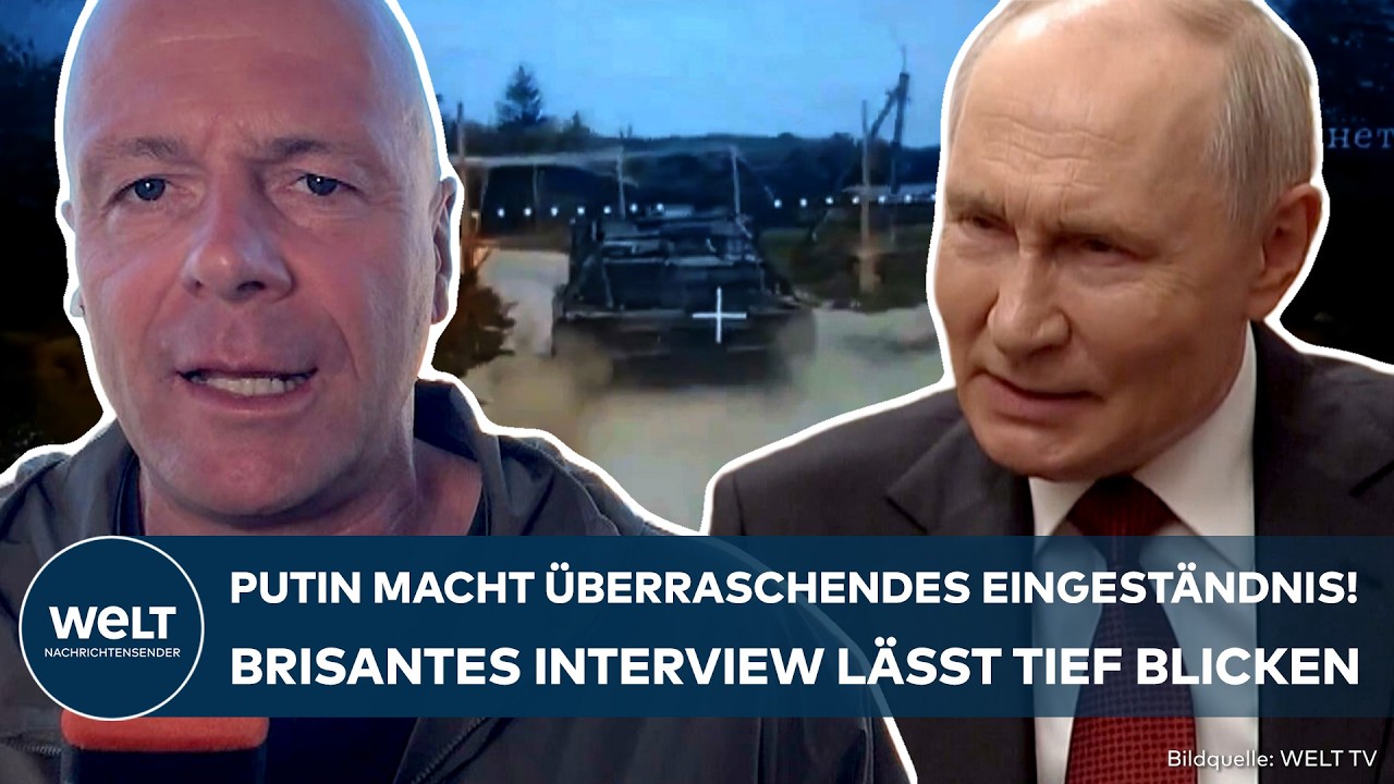 PUTINS KRIEG: Brisantes Interview mit Kremlchef! "Ukrainer haben die Büchse der Pandora geöffnet"