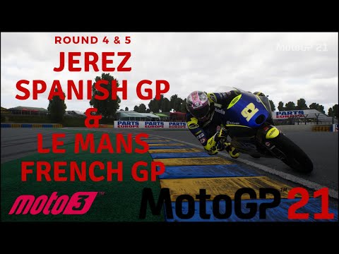 MotoGP 21 PS5 Gameplay | Career Mode Part 4, Moto3 Round 4 & 5.