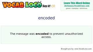 Video thumbnail for encoded