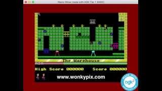 Manic Miner Remake in AGK2 2nd Teaser Video