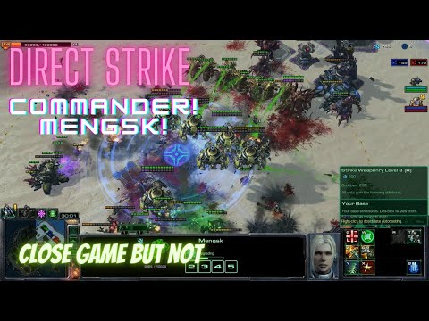 Starcraft 2 Direct Strike Commander Mengsk: Close Game But Not