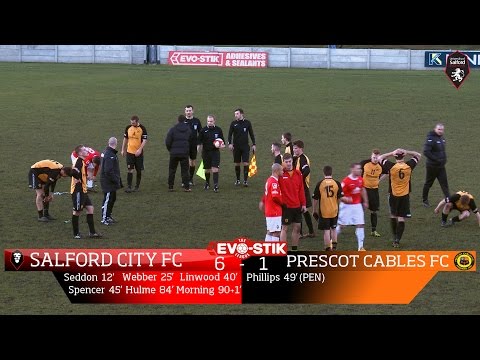 Salford City 6-1 Prescot Cables - Evo-Stik First Division North 21/02/15