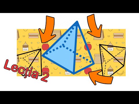 Aria si volumul piramidei || Educatia de acasa, lectia 2 Matematica