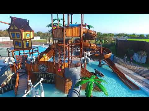 New Splash tower project in Voyage Belek Golf & Spa designed by Polgün Waterparks & Attractions.