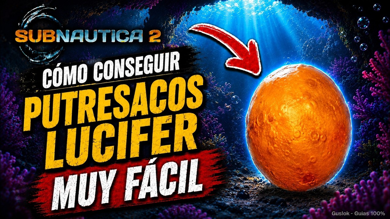 Cómo Conseguir Putresacos Lucifer Fácil | Ubicación Exacta Subnautica 2