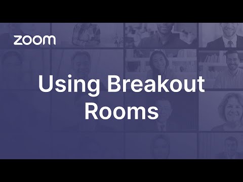 Part of a video titled Using Breakout Rooms During a Meeting - YouTube