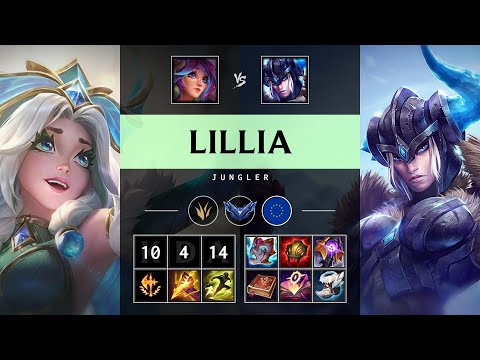 Lillia Jungle vs Sejuani - EUW Diamond Patch 25.13