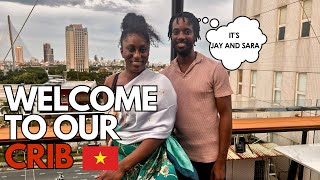  Inside Couple's apartment $420/month in Da Nang Vietnam 🇻🇳 