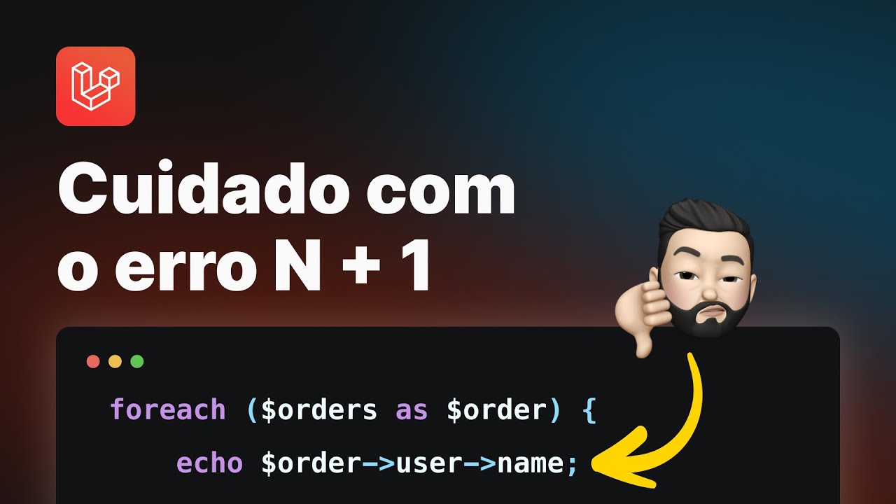 Laravel - Cuidado com o erro N + 1 (Nunca mais cometa este erro!)