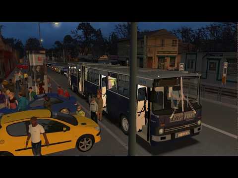 Omsi 2 Délpest (Garázs - 50VP - 50VP - Garázs) Ikarus 280 futár 1.rész