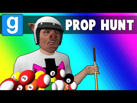 Gmod Prop Hunt - Wanna Play Some PUBAH?! (Garry's Mod Funny Moments)