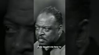 Basie Talks About "Fats Waller" Influence In His Music