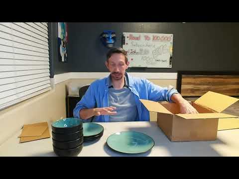 Vancasso Bubble Plates and Bowls Unboxing