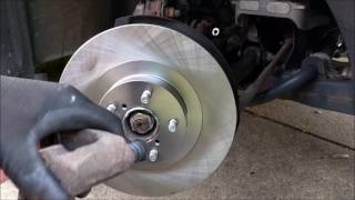 Changing Front Brakes on 2013 Subaru Legacy, Outback