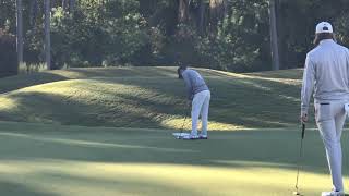 George Leigh UNLV Golf birdie putt par4 h13 sea best Sawgrass 2/3/20